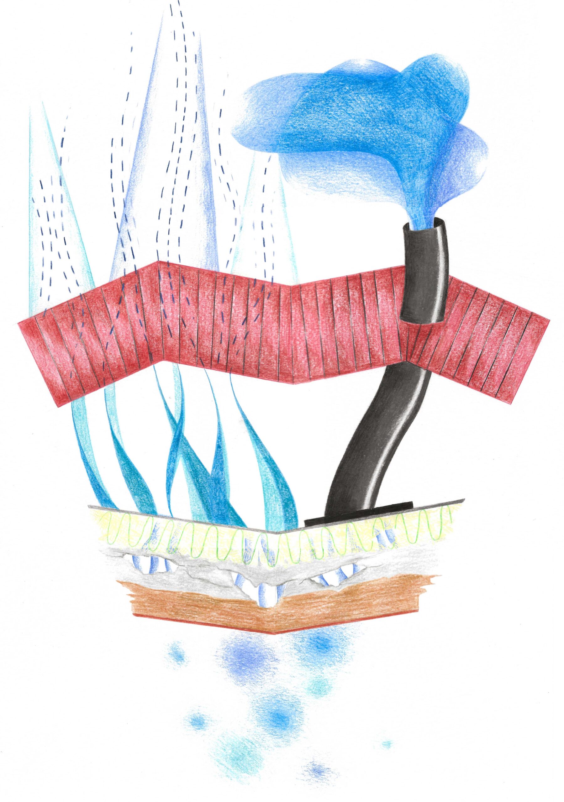 Casa del Sole I dessin intérieur extérieur